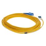 Picture of 18m SC to LC Yellow OS2 Duplex OFNR (Riser-Rated) TAA SMF Fiber Patch Cable