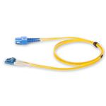 Picture of 3.5m SC to LC Yellow OS2 Duplex OFNR (Riser-Rated) SMF Fiber Patch Cable