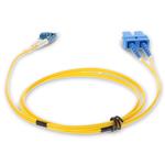 Picture of 3.5m SC to LC Yellow OS2 Duplex OFNR (Riser-Rated) SMF Fiber Patch Cable