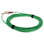 Picture of 3m SC to LC Green OM4 Duplex OFNR (Riser-Rated) TAA Fiber Patch Cable