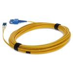 Picture of 5m SC to LC Yellow OS2 Duplex OFNP (Plenum-Rated) SMF Fiber Patch Cable