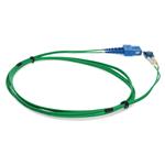 Picture of 7m SC to LC Green OS2 Duplex OFNR (Riser-Rated) SMF Fiber Patch Cable