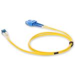 Picture of 7m SC to LC Yellow OS2 Duplex OFNR (Riser-Rated) SMF Fiber Patch Cable