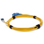 Picture of 7m SC to LC Yellow OS2 Duplex Microboot, Snagless OFNR (Riser-Rated) SMF Fiber Patch Cable