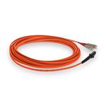 Picture of 4m SC to MT-RJ Orange OM4 Duplex OFNR (Riser-Rated) Fiber Patch Cable