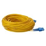 Picture of 20m SC to SC Yellow OS2 Duplex OFNR (Riser-Rated) SMF Fiber Patch Cable