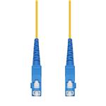 Picture of 4m SC to SC Yellow OS2 Simplex OFNR (Riser-Rated) SMF Fiber Patch Cable