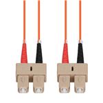 Picture of 80m SC to SC Orange OM2 Duplex OFNR (Riser-Rated) Fiber Patch Cable