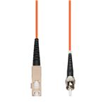 Picture of 85m SC to ST Orange OM1 Simplex OFNP (Plenum-Rated) MMF Fiber Patch Cable