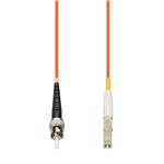 Picture of 15m ST to LC Orange OM2 Simplex LSZH Fiber Patch Cable
