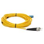 Picture of 50-Pack of 3m ST to LC Yellow OS2 Duplex OFNR (Riser-Rated) TAA SMF Fiber Patch Cables