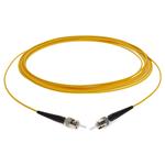 Picture of 10m ST to ST Yellow OS2 Simplex OFNR (Riser-Rated) SMF Fiber Patch Cable