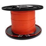 Picture of 75m ST to ST Orange OM1 Duplex OFNR (Riser-Rated) MMF Fiber Patch Cable