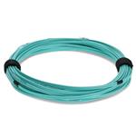 Picture of 7m ST to ST Aqua OM3 Duplex OFNR (Riser-Rated) Fiber Patch Cable