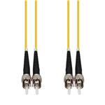 Picture of 95m ST to ST Yellow OS2 Duplex OFNP (Plenum-Rated) SMF Fiber Patch Cable