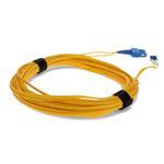 Picture of 15m USC to LC Yellow OS2 Duplex OFNR (Riser-Rated) SMF Fiber Patch Cable