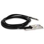 Picture of Arista Networks® CAB-D-2Q-200G-3M Compatible TAA 200GBase-CU QSFP-DD 200G to 2xQSFP28 100G NRZ Direct Attach Cable (Passive Twinax, 3m)