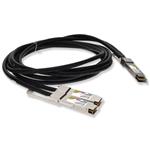Picture of Arista Networks® CAB-D-2Q-400G-2M Compatible TAA Compliant 400GBase-CU QSFP-DD 400G to 2xQSFP56 200G PAM-4 Direct Attach Cable (Passive Twinax, 2m)