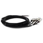 Picture of Arista Networks® CAB-D-4Q-400G-3M Compatible TAA 400GBase-CU QSFP-DD 400G to 4xQSFP56 100G PAM-4 Direct Attach Cable (Passive Twinax, 3m)