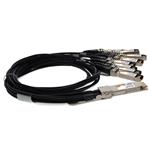 Picture of Arista Networks® CAB-D-8S-400G-2M Compatible TAA Compliant 400GBase-CU QSFP-DD 400G to 8xSFP56 Direct Attach Cable (Passive Twinax, 1m)