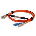 Picture of 5m SC to SC OM1 & OS1 Duplex OFNR (Riser-Rated) Fiber Mode Conditioning Cable