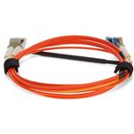 Picture of 1m LC (Male) Orange OM1 to LC (Male) Yellow OS2 Duplex OFNR Mode Conditioning Cable