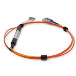 Picture of 1m LC to SC OM1 & OS1 Duplex OFNR (Riser-Rated) Fiber Mode Conditioning Cable
