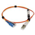 Picture of 10m LC to SC OM1 & OS1 Duplex OFNR (Riser-Rated) Fiber Mode Conditioning Cable