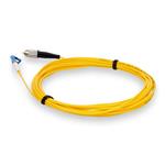 Picture of 2m LC to FC Yellow OS2 Simplex OFNR (Riser-Rated) SMF Fiber Patch Cable