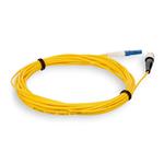 Picture of 2m LC to FC Yellow OS2 Simplex OFNR (Riser-Rated) SMF Fiber Patch Cable