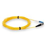 Picture of 2m LC to FC Yellow OS2 Simplex OFNR (Riser-Rated) SMF Fiber Patch Cable