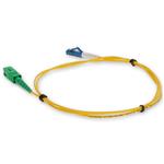 Picture of 7m ASC to LC Field Modifiable Yellow OS2 Simplex Microboot, Snagless OFNR (Riser-Rated) SMF Fiber Patch Cable