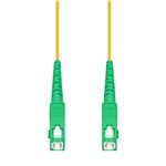 Picture of 5m ASC to ASC Yellow OS2 Simplex OFNR (Riser-Rated) SMF Fiber Patch Cable