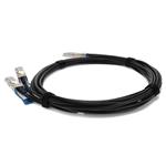 Picture of Arista Networks® CAB-Q-2Q-100G-1M Compatible TAA Compliant 100GBase-CU QSFP28 to 2xQSFP28 Direct Attach Cable (Passive Twinax, 1m)