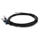 Picture of Arista Networks® Compatible TAA Compliant 100GBase-CU QSFP28 to 2xQSFP28 Direct Attach Cable (Passive Twinax, 1.5m)