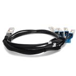 Picture of Arista Networks® CAB-Q-4S-100G-5M-FS Compatible TAA Compliant 100GBase-CU QSFP28 to 4xSFP28 Direct Attach Cable Full Split (Passive Twinax, 5m)