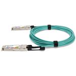 Picture of Gigamon Systems® CBL-411 Compatible TAA Compliant 40GBase-AOC QSFP+ Active Optical Cable (850nm, MMF, 11m)
