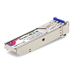 Picture of Calix® Compatible TAA 1000Base-BX 2-Channel SFP Transceiver (SMF, 1490nmTx/1310nmRx, 20km, LC, DOM)