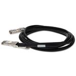 Picture of Dell® DAC-Q56DD-2Q56-2-5M Compatible TAA Compliant 400GBase-CU QSFP-DD 400G to 2xQSFP56 200G PAM-4 Direct Attach Cable (Passive Twinax, 2.5m)