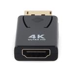 Picture of DisplayPort 1.2 Male to HDMI 1.3 Female Black Adapter Which Requires DP++ For Resolution Up to 2560x1600 (WQXGA)