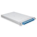 Picture of 8 Channel DWDM MUX CARTRIDGE, Channels 41, 43, 46, 48, 51, 53, 56, and 58, with Pass Ports (Bidirectional Transmission using Single Fiber)