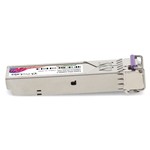 Picture of Brocade® (Formerly) E1MG-BXU-110 Compatible TAA 1000Base-BX SFP Transceiver (SMF, 1490nmTx/1550nmRx, 110km, LC, DOM)