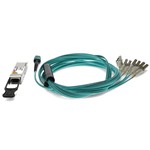 Picture of F5 Networks® F5-UPG-QSFP+-6M-2 Compatible TAA 40GBase-SR4 QSFP+ Transceiver (MMF, 850nm, 6m, MPO, DOM)