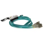 Picture of F5 Networks® F5-UPG-QSFP+-6M-2 Compatible TAA 40GBase-SR4 QSFP+ Transceiver (MMF, 850nm, 6m, MPO, DOM)