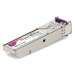 Picture of Cisco® GLC-BX-D Compatible TAA 1000Base-BX SFP Transceiver (SMF, 1490nmTx/1310nmRx, 10km, LC, DOM, -40 to 85C)