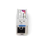 Picture of MSA and TAA Compliant 2.4Gbs/1.2Gbs-B+ SFP Transceiver (SMF, 1490nmTx/1310nmRx, 20km, SC, DOM, -40 to 85C)