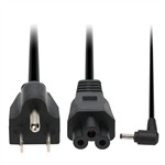 Picture of Lenovo® GX20L23044 Compatible 45W 20V at 2.25A Black 4.0 mm x 1.7 mm Laptop Power Adapter and Cable