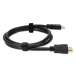 Picture of 6ft HDMI 1.4 Male to HDMI 1.4 Male Black Cable Which Supports Ethernet For Resolution Up to 4096x2160 (DCI 4K)