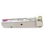 Picture of HP® J9142B Compatible TAA 1000Base-BX SFP Transceiver (SMF, 1550nmTx/1490nmRx, 80km, LC, DOM)