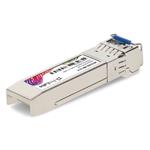 Picture of HP® J9153D Compatible 10GBase-BX SFP+ Transceiver (SMF, 1270nmTx/1330nmRx, 40km, LC, DOM)
